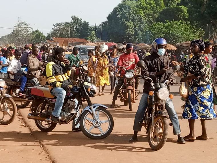 Centrafrique : l’inquiétude monte au sein de l’association nationale de mototaxis face à la montée des braquages